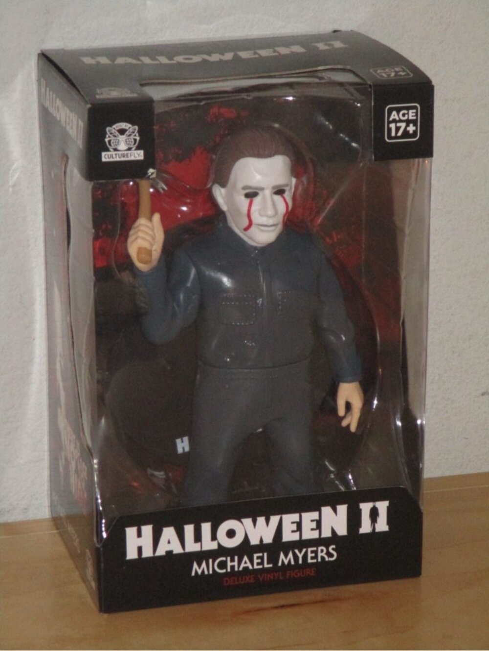 Halloween II Michael Myers 9"  Deluxe Vinyl Figure by Culture Fly No Hide New